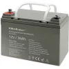 Verzegelde AGM-UPS-accu QOLTEC 53084 12V 36Ah LongLife