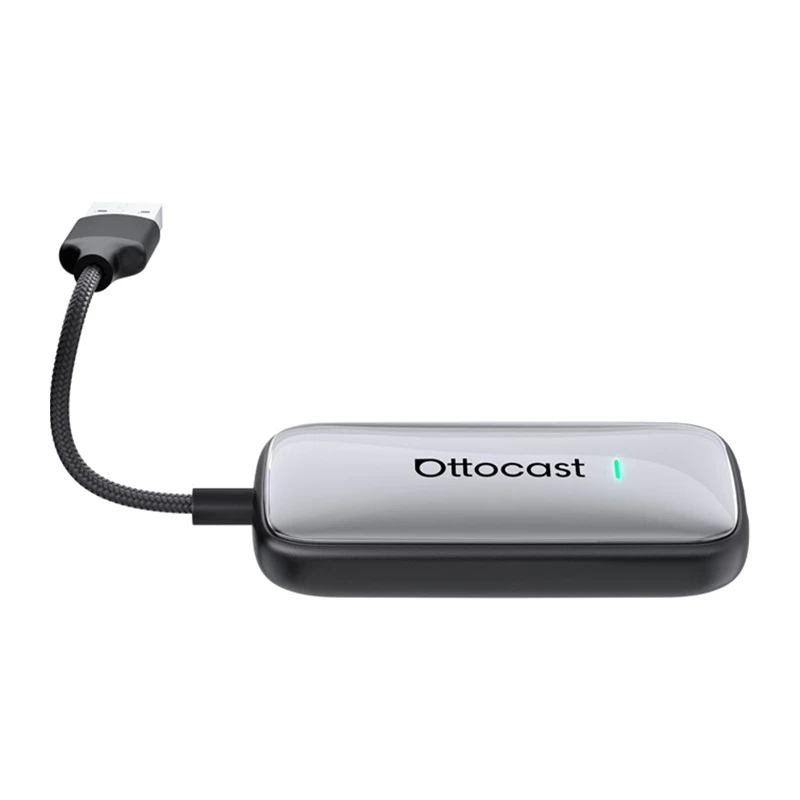 Draadloze adapter Ottocast Play2Video CA515-T voor CarPlay en Android Auto