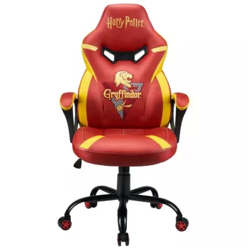 Pc-gamingstoel Subsonic Junior Griffindor gevoerde zitting oranje rood