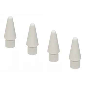 Tucano Vervangpunt voor Apple Pencil (1e gen / 2e gen), Wit, 4-pack
