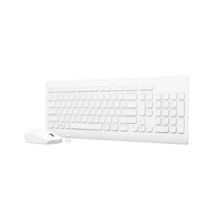 Lenovo GX30W75336 510 draadloze toetsenbord-en-muisset, 2,4 GHz nano-USB, wit