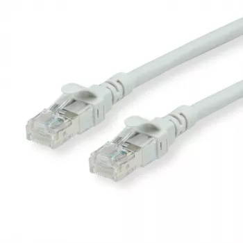 Netwerkkabel ROLINE CAT.6a S/FTP Connector S-STP 0,5 m grijs