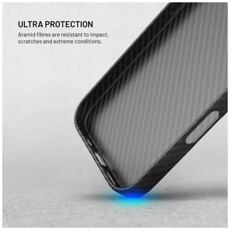 Hoes FIXED MagVelar voor Apple iPhone 17 Pro, zwart