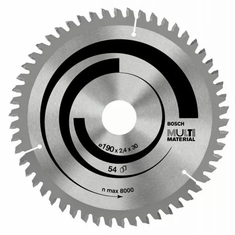 Cirkelzaagbladen Bosch Multi Material 2608640503 dikte 1,8 mm