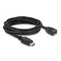 DeLOCK DisplayPort 1.2 verlengkabel 4K 60 Hz 5 m