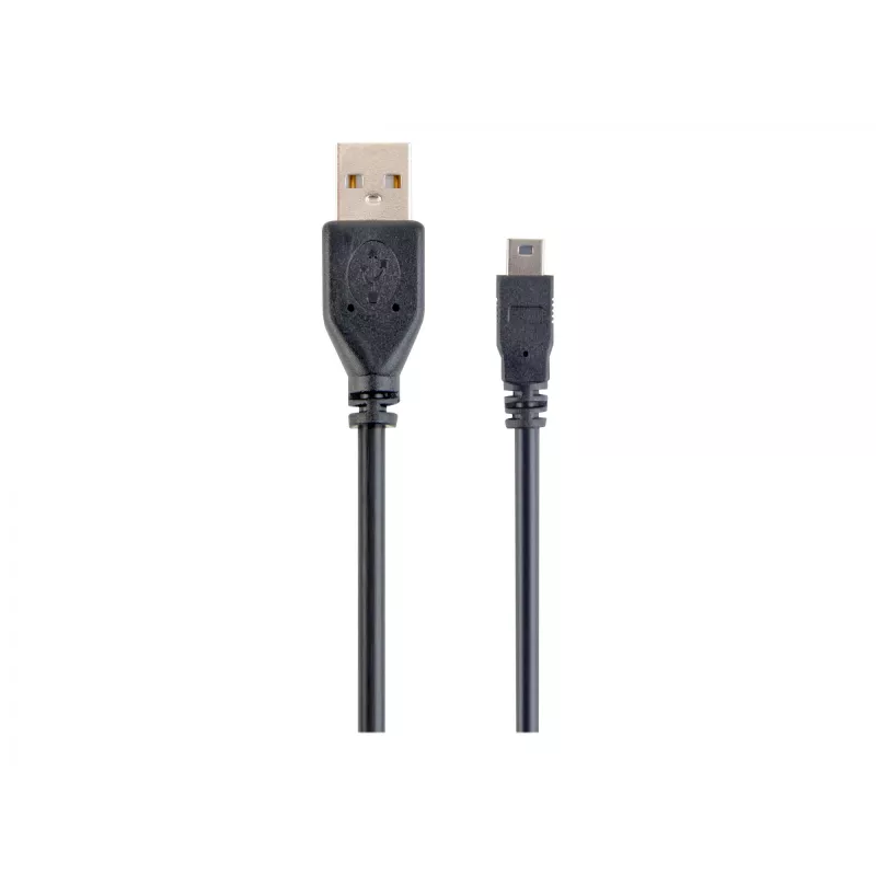 Gembird 1,8 m USB 2.0 A/Mini-USB M USB-kabel USB A Mini-USB B zwart