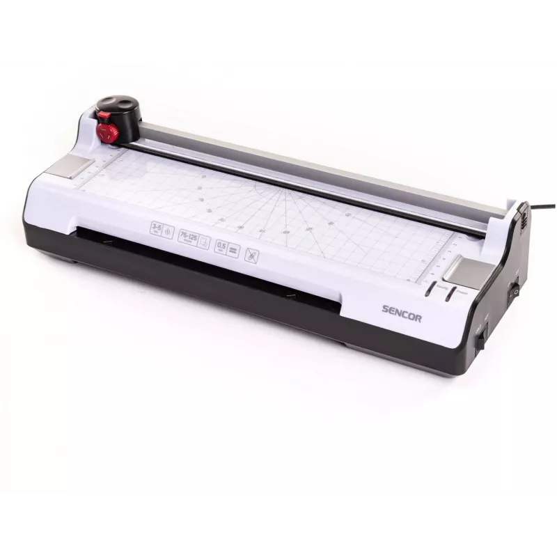 Kantoormachine SENCOR SLA 230 A4, compatibel met A4-vellen, foliediktebereik 2x75–2x125 mm