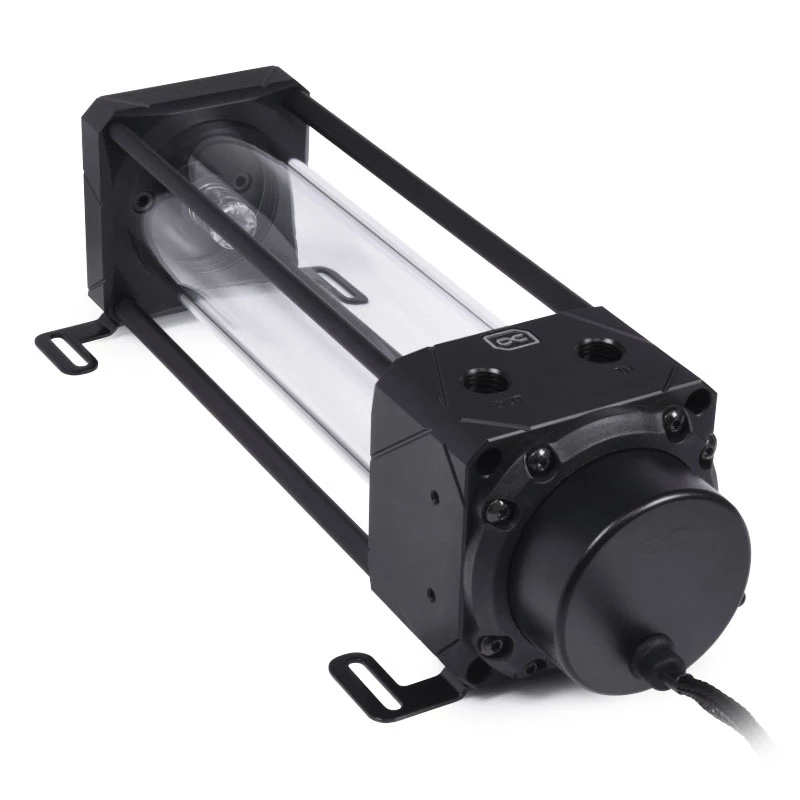 Alphacool Eisbecher Aurora D5 250 mm reservoir met VPP Apex D5-pomp, acetaal/glas (13326)