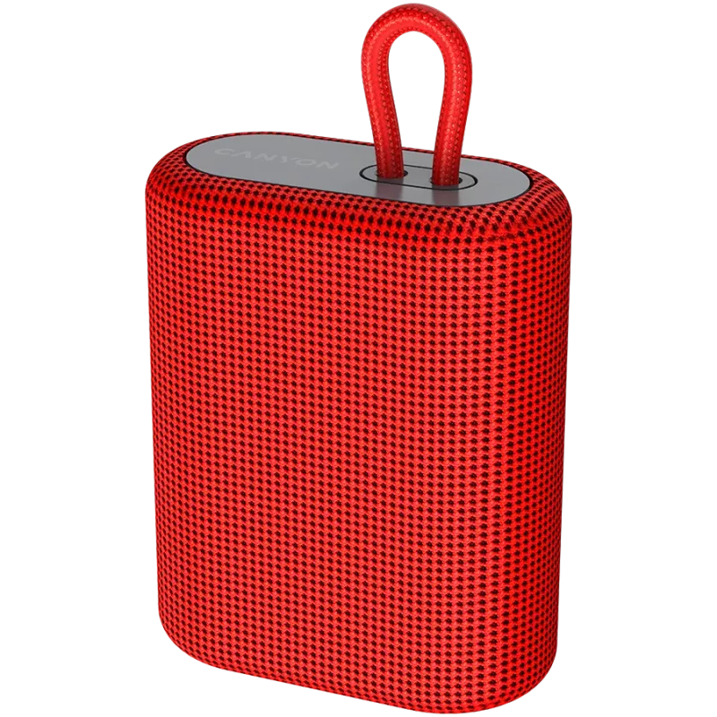 Canyon Bluetooth-luidspreker BSP-4 TF-lezer/USB-C/5W rood detailhandel