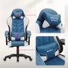 Huzaro Force 2.7 zwart carbon gamingstoel blauw