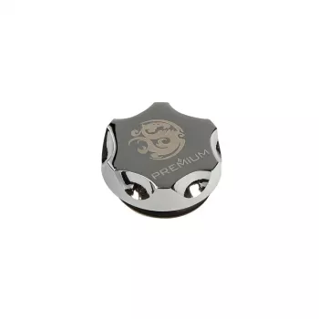 Afsluitplug BitsPower BP-PRE-06 G1/4 glanzend zilver – premium afsluitfitting