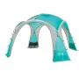 Event Dome Shelter L, 3,65 x 3,65m, paviljoen lichtblauw/grijs