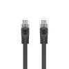 Unitek C1811GBK Cat6 UTP platte Ethernet-kabel, 3 m, zwart