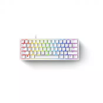 Mechanisch gaming-toetsenbord Razer Huntsman Mini 60% Wit USB QWERTY US International Optische schakelaars