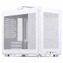 Jonsbo C6 MAX pc-behuizing, mini-behuizing, Micro-ATX, gehard glas - wit