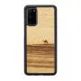 Smartphonehoesje Man and Wood Galaxy S20 Terra zwart – beschermhoes voor Samsung Galaxy S20