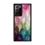Hoesje iKins voor Samsung Galaxy Note 20 Ultra – Water Flower design, zwart