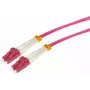 Tecline glasvezel-patchkabel HD, 50/125 µm, multimode, OM4-vezel, LC duplex stekker / SC duplex stekker, heather violet, 3,0 m (798LS03)