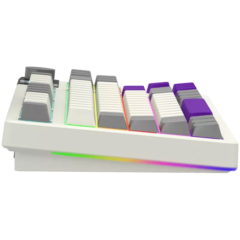 LORGAR KBP70TKLW, draadloos TKL mechanisch gaming-toetsenbord Pro, beige, EN-layout