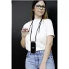 Lookabe telefoonhoesje met ketting voor iPhone XS Max, goud/zwart