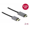 DisplayPort-naar-HDMI-kabel DeLOCK actief 1.4 4K 60Hz 2m