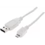USB-kabel ShiverPeaks BS77180-W 0,5 m USB 2.0 Micro-USB B wit
