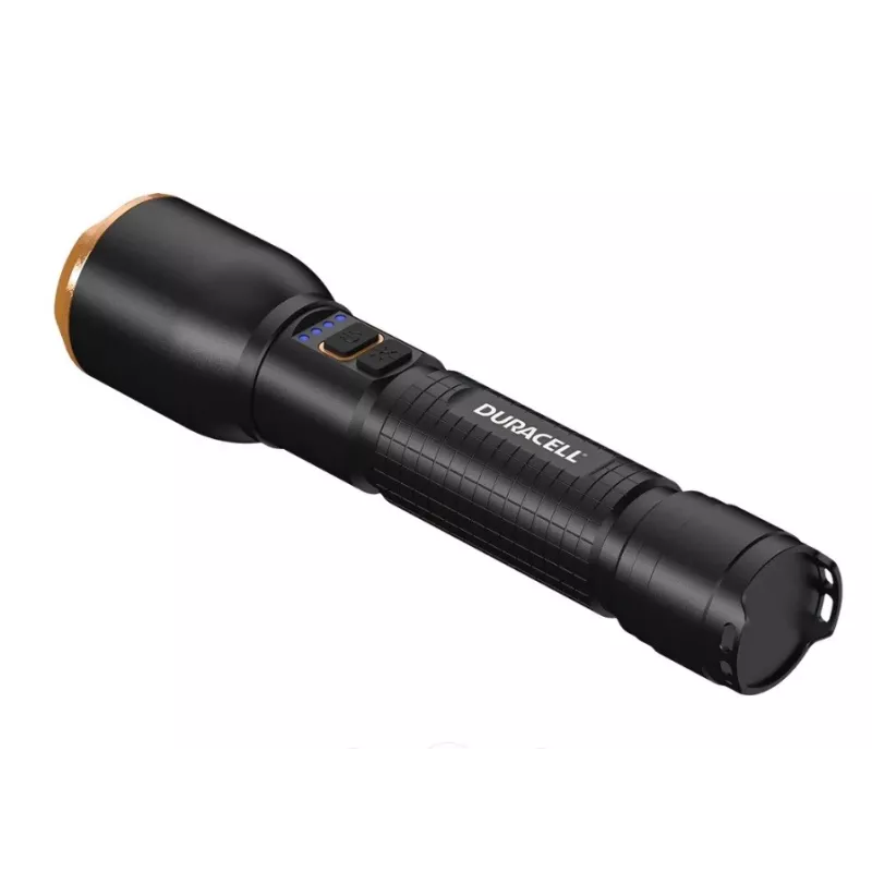 Zaklamp Duracell DF3000R, zwart