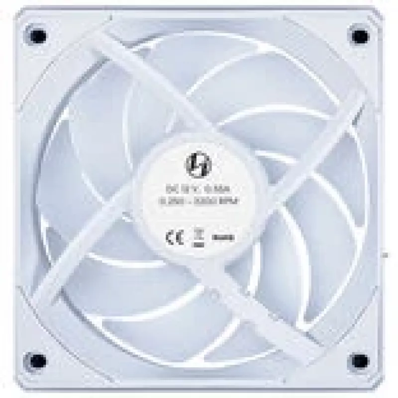 Lian Li UNI FAN CL120 Wireless 12CL1W1W behuizingsventilator, 120 mm, wit