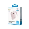 Powerbank Vention FKAP0-C 10000 mAh, 2× USB-C + 1× USB-A, 22,5 W, roze