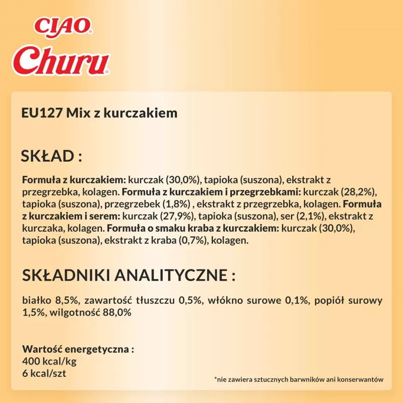 INABA Churu Variety Box kip - kattensnacks - 20 x 14 g