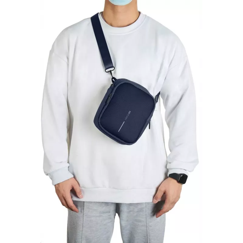 Sachet XD DESIGN Boxy Sling Navy blauw P705.955