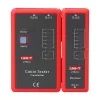 Netwerkkabeltester Unit UT681L voor RJ45- en RJ11-stekkers, doorgangs- en bedradingscontrole