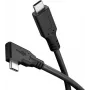 Goobay USB-C-kabel 90° 2 m zwart – 60 W 5 Gbit/s Power Delivery (79422)