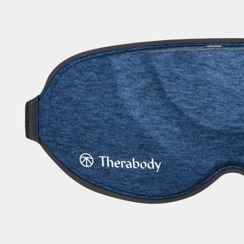 Therabody SleepMask massageapparaat face zwart, blauw