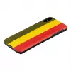 Smartphonehoes man and wood voor iPhone XS Max – model reggae, zwart