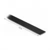 DeLOCK weefband 25 m x 25 mm scheurvast zelfklevend zwart