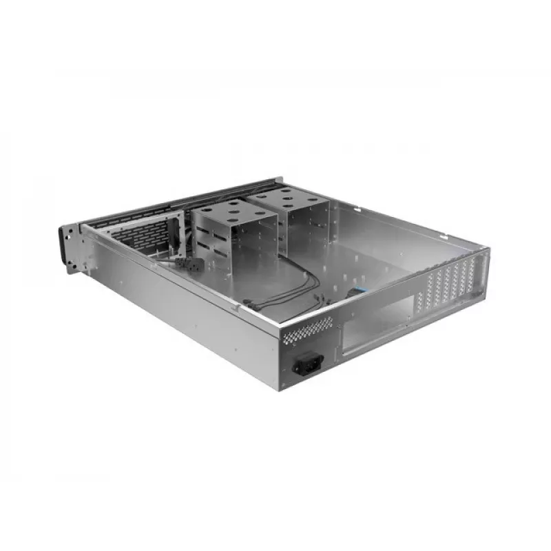 Rackbehuizing Lanberg SC01-5202-12B 2U zwart 3 ventilatoren HDD+SSD