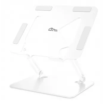 MEDIA-TECH laptopstandaard – laptopstandaard MT2661W (wit)