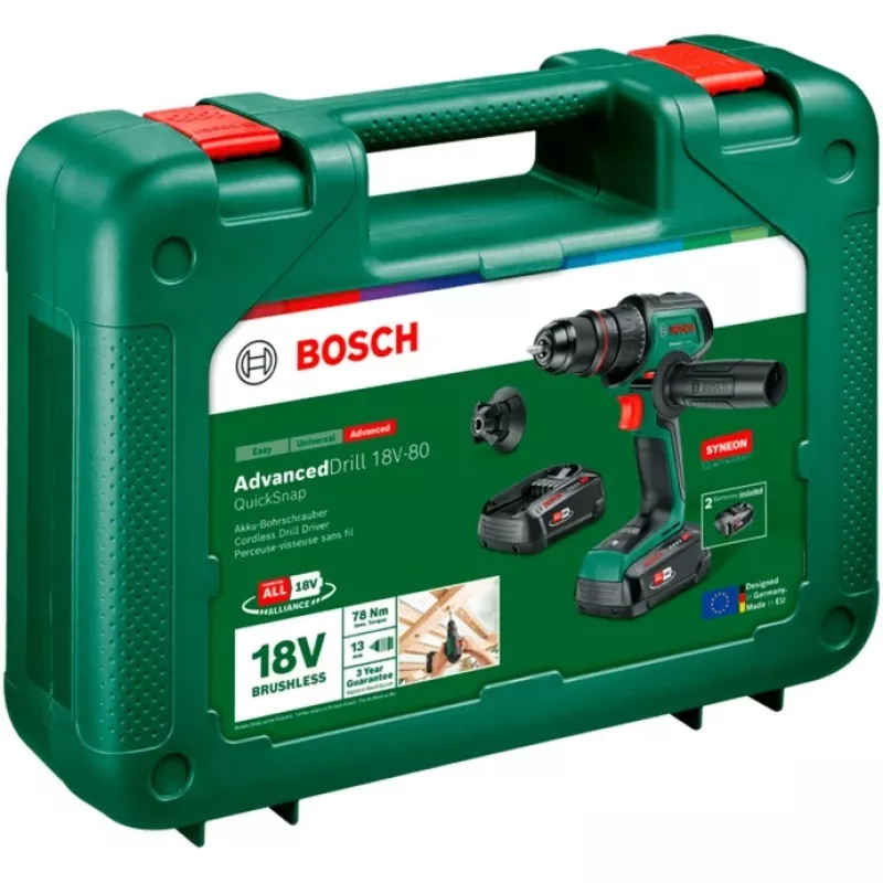 Bosch 06039E2002 accu-boorschroefmachine zwart