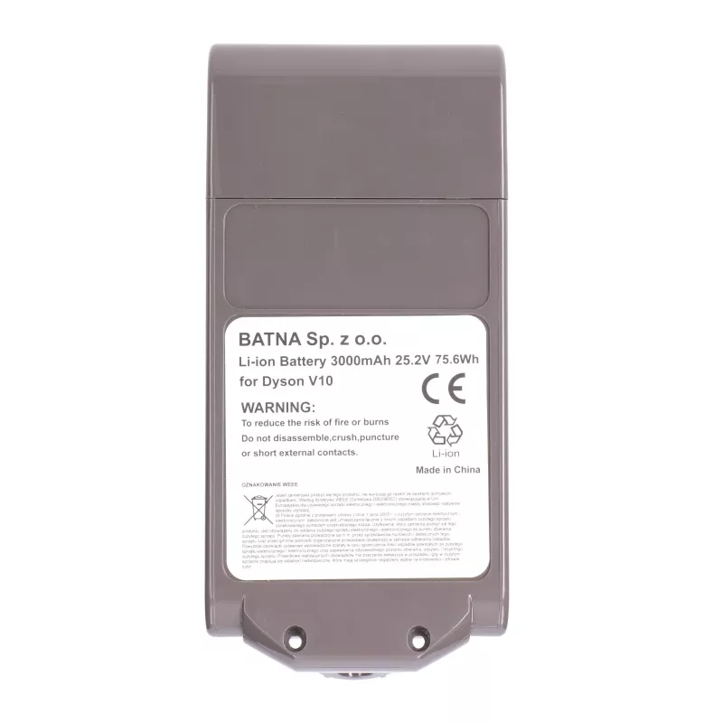 Batterij voor Dyson stofzuiger V10 25.2V 3000mAh