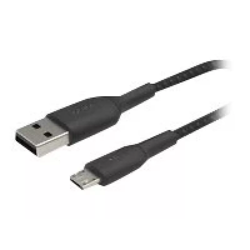 USB-kabel Belkin CAB007bt1MBK 1 m USB A Micro-USB A zwart