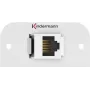 Kindermann 7441000526 RJ-45 aluminium stopcontact (7441000526)