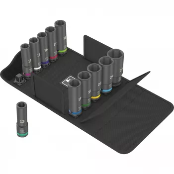 Slagschroevendraaier-dopsleutelset Wera 05004841001