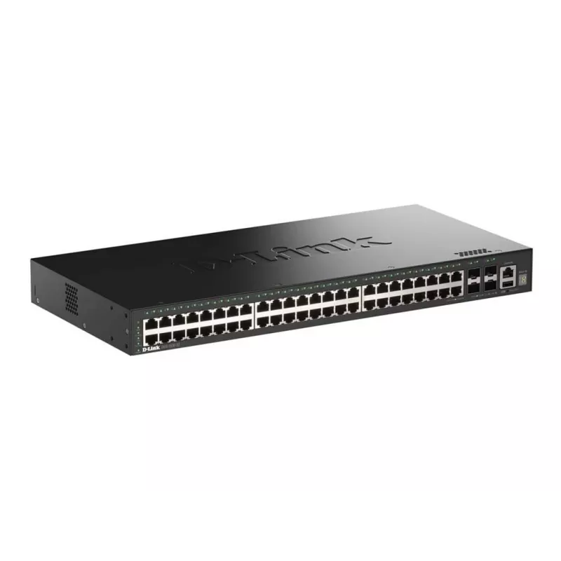 D-Link 52-poorts Gigabit stackable smart managed switch met 4 x 10G SFP+-poorten