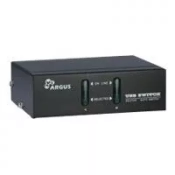 Inter-Tech Argus KVM-AS-21UA - KVM-/audioswitch - 2 x KVM/audio - desktop (88887168)