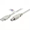 Goobay 50833 USB-kabel grijs