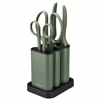 Fiskars plantverzorgingsset 3-delig 1075317 — handtroffel, plantschep en cultivator voor pot- en tuinplanten