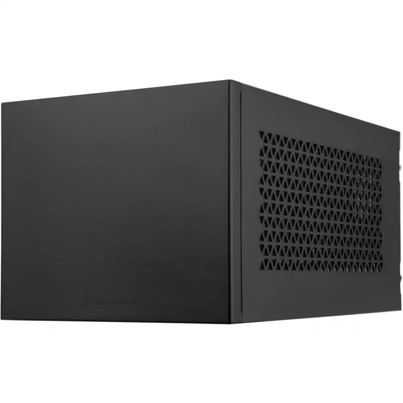 SilverStone SUGO SG15B - cube - Mini-DTX - geen voeding (ATX / PS/2)