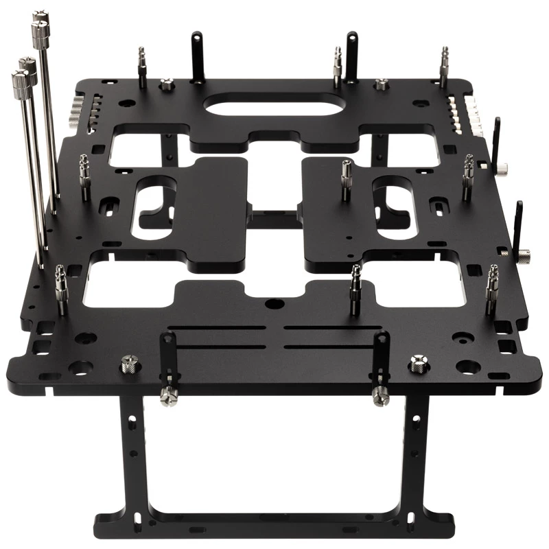 Benchtable Streacom BC1 V2 zwart ATX-ondersteuning aluminium