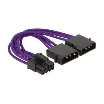 Interne stroomkabel DeLOCK 83705 0,15 m PCI-E 8-pins male